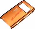 Original metalic back case Nokia CC-3013  for N8 Hard cover orange