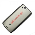 Original battery cover SonyEricsson LT15i Xperia Arc, Arc S LT18i in silver color 