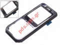 Original housing Nokia 7360 Dark Blue Front cover  With Display Glass
