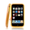 Plastic case skin for Apple iPhone 3G, 3GS soft yellow color Hobo