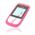 Original front cover Nokia 2220slide Pink with display glass