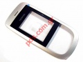 Original front cover Nokia 2220slide Hot Warm Silver with display glass