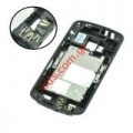 Original housing Nokia C6-01 Middlecover B Cover black whith parts