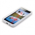 Plastic soft case silicon for Samsung i9100 Galaxy S2  in white color