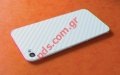 Back cover for Apple iphone 4 Carbon J.p White