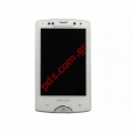 Original front cover set Sony Ericsson Xperia Mini Pro SK17i white color.