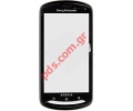 Original front cover with digitazer and touch screen Sony Ericsson Xperia Mini Pro MK16i black color.