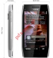   Nokia X7-00 Light steel (Grey)