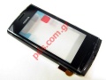 Original front cover Nokia 500 black color.
