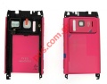 Original back Body battery cover Nokia N8-00 Pink color.