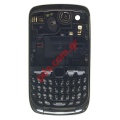 BlackBerry complete set housing 9300 Curve Black (7 pcs)