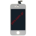   Apple iPhone 4S LCD (A1387) White Display (    Digitazer)