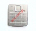 Original keypad Nokia X2-00 Silver Latin (Silver Blue version)