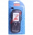 Case leather PU Nokia C2-01 Black with ZIP