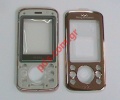 Original SonyEricsson W395 front and baterry cover in pink color