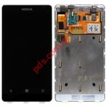 Original complete set LCD Display Nokia Lumia 800 (Front Cover, Display, Touch Screen, Display Glass).