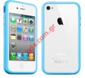 Bumper case for iphone 4G, 4S in light blue color