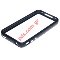Apple iPhone 4, 4S Bumper Style Case in Black color