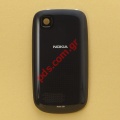 Original battery cover Nokia Asha 201 Black