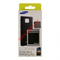 Original battery Samsung EB-K1A2EBEGSTD for i9100 with extra battery cover in black color LiIon 2000mAh.