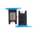 Original NOKIA N9, N9-00 SIM Card Tray Cyan (BLUE)