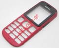 Original front cover Nokia 101 Coral Red with window display glass