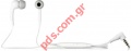 Original stereo headset Sony Ericsson MH650 3.5mm in white color (BULK)
