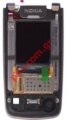  Nokia 6600Fold Double lcd   Hinge Cover  B Cover Purple