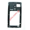 Original middle back cover housing frame SonyEricsson X10 Xperia Black color