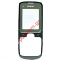 Original front cover Nokia C2-00 Grey Jet Black with display glass