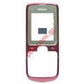 Original front cover Nokia C2-00 Magenta Red with display glass