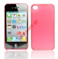     Apple iPhone 4G Back hard cover Ultra slim Pink