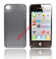 Apple iPhone 4G Back hard cover Ultra slim Grey