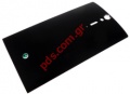 Original battery cover Sony Mobile Xperia S model LT26i in black color