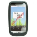 Plastic soft case silicon for Samsung Huawei Ideos X3 U8510, U8300 in black color