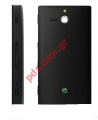 Original back cover Sony mobile Xperia P LT22i Metal Black