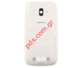 Original battery cover Nokia Lumia 610 in white color