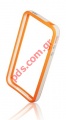 Bumper for Apple iPhone 4G, GS White/Orange