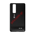 Original battery cover LG P720 Optimus 3D Max Black