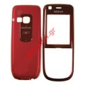 Original housing Nokia 3120Classic front and battery cover in Red color