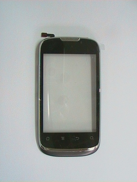 Front cover with digitazer touch panel (OEM) Huawei U8650 Sonic Black