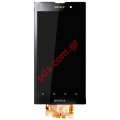 Original housing front cover complete set Sony LT28i Xperia ION LTE Black