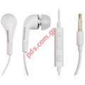    Samsung EHS64AVFWE White 3.5mm Premium Stereo Headset  Remote  Mic    Bulk