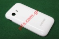Original battery cover Samsung S5360 Galaxy Y Pure High gloss White color