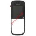 Original housing Nokia 110, Nokia 113 front cover with window in black color 