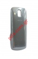 Original battery cover Nokia 112 in Grey gloss color