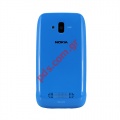 Original battery cover Nokia Lumia 610 color Cyan (Blue)