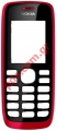 Original housing front cover Nokia 112 Red color with window glass