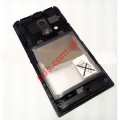 Original back rear cover housing Sony Xperia Acro S LT26W Pink