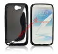 Back case super slim line with S type Samsung Galaxy NOTE 2 N7100  in Black color